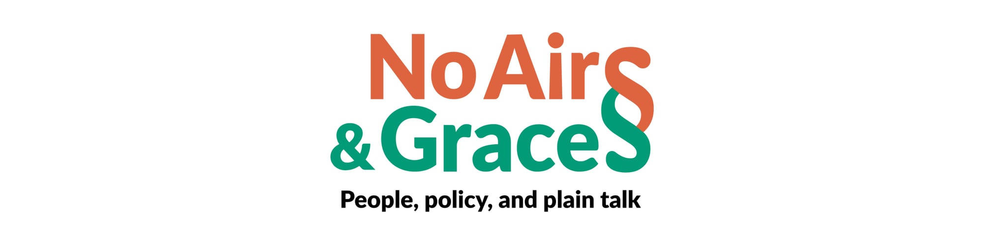 Landing Page No Airs and Graces